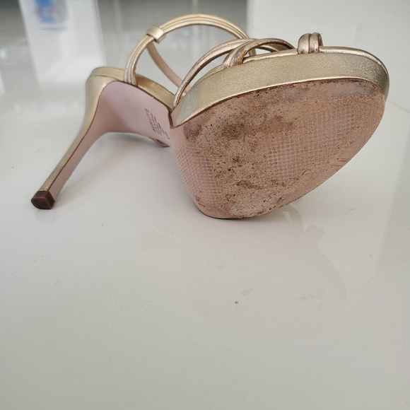 Schutz Bogga Sandal Heel in Platina, Similar to Kaila Heel - Picture 8 of 8